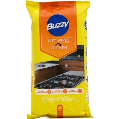 Buzzy vlhčené ubrousky Kitchen 48 ks - Kuchyň