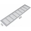 SRL - ALFA vetracia mriežka 100 x 600 mm STM - strieborná matná (C0) 100 mm 600 mm – cena za ks