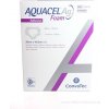 AQUACEL Ag Foam Sacral adhezívne penové krytie so striebrom a silikónovým okrajom 16,9 × 20 cm 5 ks