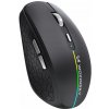 Bezdrôtová myš Wozinsky WMGK-1132 s RGB podsvietením - čierna