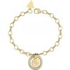 Guess Módny pozlátený náramok pre ženy Knot You JUBB04059JWYG 19 cm