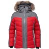 Dámska lyžiarska bunda TRIMM, CORTINA Červená,Sivá,Biela XS
