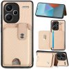Gumený kryt Card Tool na Xiaomi Redmi Note 13 Pro+ - Khaki