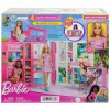 Barbie Fashionistas, útulný domček + bábika HRJ77