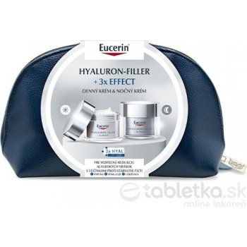 Eucerin Hyaluron-Filler+ 3x Effect denný a nočný krém 50 ml + 50 ml darčeková sada