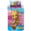 Disney Jerry Fabrics Bavlnené návliečky GROOT - I am Groot Bavlna 1x70x90,1x140x200 cm