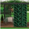 Záhradný záves do altánku MIGD256 palmové lístie Zelená 155x240 cm