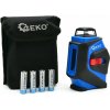 GEKO G03304 Laserová vodováha - křížový laser, bateriový