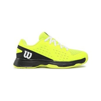 Wilson Rush Pro JR L - safety yellow/black/white