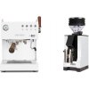 Ascaso Steel DUO PID PLUS, White&Wood + Eureka Mignon Zero, BL white