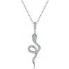 Mabell Dámsky strieborný náhrdelník SK221SCN409C45
