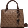 Kabelka GUESS BG967205 Latte logo/brown