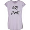 Ladies GRL PWR Tee lilac