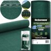 Tieniaca sieť s upínacími páskami BIG5 zelená 1,5 x 25 m