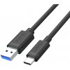 Unitek USB 3.1 typ A - typ C M-M kábel 0,25 m