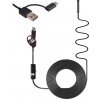 10m/8mm HD endoskop pre PC a Android USB/microUSB/USB-C Hard