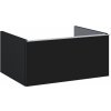 Elita Look skrinka 60x44.9x28.1 cm závesná kúpeľňová skrinka pod umývadlo čierna RE080603027160