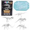 LEAN Toys 28149 Kreatívna sada na výrobu mydla s vykopávkou dinosaura 2 v 1