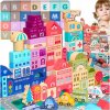 Sada drevených kociek AIG City Building Blocks