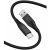EKO KÁBEL Silikon USB/USB-C 1,2 M 60W Čierna