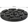 Invento Rubber pad for lift arms, 120 x 13 mm.