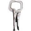 Kliešte svorkové C uzamykateľné 165x46x50mm KM tools /C-clamp153/