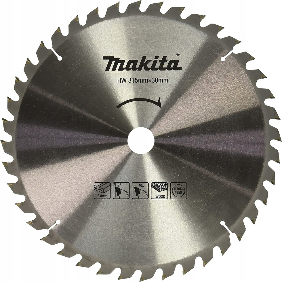 Makita JM27170005 Pílový kotúč 315 x 30mm 40Z