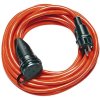 Brennenstuhl Predlžovací kábel BREMAXX 3G2,5mm 10m, oranžový, IP44 1166811011