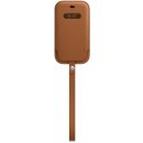 Apple iPhone 12 mini Leather Sleeve with MagSafe - Saddle Brown MHMP3ZM/A