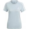 Dámske tričko adidas, W 3S TEE svetlomodrá,biela M