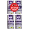 Balíček 4 káv Keto Elderberry instantná káva s Reishi, Maca, Matcha, Elderberry, MCT coconut 100g plechovka ANilab Tubus Matcha Maca Reishi Čučoriedka Instantná káva ANi