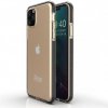 AppleKing transparentný kryt s farebným rámom z mäkkého plastu pre iPhone 11 - čierny - možnosť vrátiť tovar ZADARMO do 30tich dní