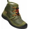 Detská členková obuv Keen Howser II Chukka WP CHILDREN capulet olive/russet orange 30EU