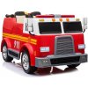 Megacar Hasičské auto LL911, 2x12V - 10 000 ot./min, 12V 10Ah, červené