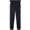 Pánske tepláky Puma, ESSENTIALS T7 POLY PANTS Tmavo modrá,Biela M