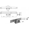 CB Elektro Tyč profilová uzemňovacia L1=2000mm, L2=1820mm, Fe-Zn (ZPT2) (ZIN)