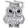 For Silver Korálik v tvare sovy s promočnou čiapkou - Striebro 925