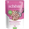 Schesir Cat C&B Wet Adult - Tuniak, kura a šunka v želé kapsička 85g