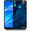 Picasee silikónový prehľadný obal pre Huawei Y7 2019 - Blue