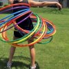 Gymnastická obruč - rôzne priemery Mix farieb 60 cm