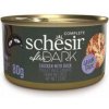 Schesir Cat After Dark Wholefood kura kachna 80 g
