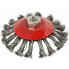 Pletená bočná drôtená kefa 115 mm M14 (40) (Geko G00606)