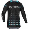 Dres EVOLUTION DST. FLY RACING - USA 2024 (černá/modrá, vel.S)