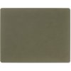 Prestieranie SQUARE NUPO 35 x 45 cm, armádne zelená, koža, LIND DNA
