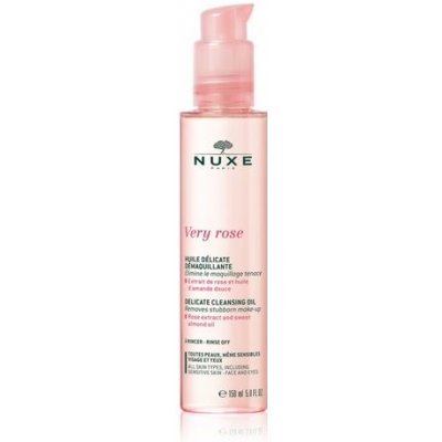 Nuxe Very Rose Delicate Cleansing Oil - Jemný čistiaci olej na tvár a oči 150 ml