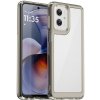 Ochranný kryt Colorful Acrylic case transparentno-sivý – Motorola Moto G55 5G