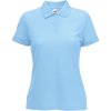 Fruit of the Loom Polokošile Lady-Fit 65/35 Polo, krátký rukáv, dámská COT-16321241003 L Modrá nebesky