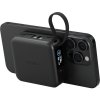 ENERGEA MagPac Mini Plus MagSafe powerbanka s káblom, 10000mAh, čierna 8885020102284