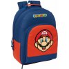 Školský batoh Super Mario Mamma mia Červená Námornícka modrá 32 x 42 x 15 cm