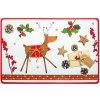 Toro Vianočné plastové prestieranie sob 28x43cm